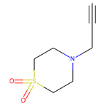 4-(Prop-2-yn-1-yl)thiomorpholine 1,1-dioxide|CS-0047848|10442-03-2