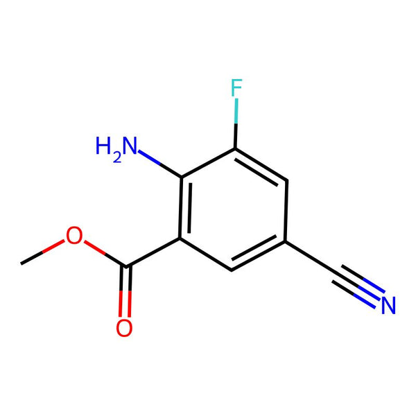 Methyl 2-amino-5-cyano-3-fluorobenzoate|CS-0613272|1644383-46-9