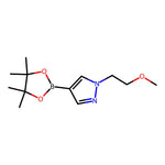 1-(2-Methoxyethyl)-4-(4,4,5,5-tetramethyl-1,3,2-dioxaborolan-2-yl)-1H-pyrazole|CS-W006072|847818-71-7