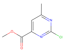 Methyl 2-chloro-6-methylpyrimidine-4-carboxylate|CS-0045865|89793-11-3
