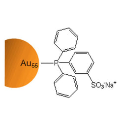 Diphenyl(m-sulfonatophenyl)phosphine-gold nanocluster (water soluble) (1-3 nm)|79-2015