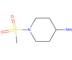 1-(Methylsulfonyl)piperidin-4-amine, 98%|564467|402927-97-3