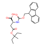 Fmoc-L-aspartic acid b-methylpentyl ester