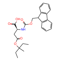 Fmoc-L-aspartic acid b-methylpentyl ester