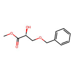 Methyl (S)-3-(benzyloxy)-2-hydroxypropanoate|CS-0173379|127744-28-9