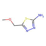 5-(Methoxymethyl)-1,3,4-thiadiazol-2-amine|CS-0150186|15884-86-3
