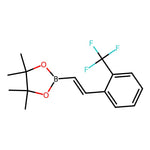 (E)-4,4,5,5-tetramethyl-2-(2-(trifluoromethyl)styryl)-1,3,2-dioxaborolane|CS-W000370|1294009-25-8