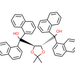((4R,5R)-2,2-Dimethyl-1,3-dioxolane-4,5-diyl)bis(di(naphthalen-1-yl)methanol)|CS-0035203|137536-94-8