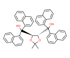 ((4R,5R)-2,2-Dimethyl-1,3-dioxolane-4,5-diyl)bis(di(naphthalen-1-yl)methanol), 95%, ee: 98%