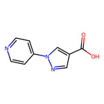 1-(Pyridin-4-yl)-1H-pyrazole-4-carboxylic acid|CS-0441277|1155066-46-8