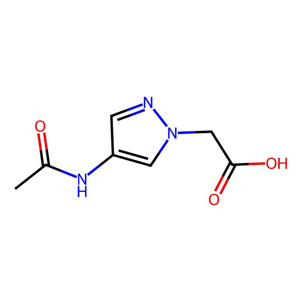 2-(4-Acetamido-1h-pyrazol-1-yl)acetic acid|CS-0346236|6647-90-1