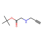 tert-Butyl 2-(prop-2-yn-1-ylamino)acetate|CS-0857225|66937-72-2