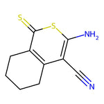 3-Amino-1-thioxo-5,6,7,8-tetrahydro-1h-isothiochromene-4-carbonitrile|CS-0271663|5275-11-6