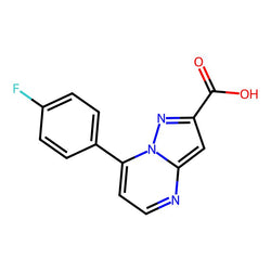 7-(4-Fluorophenyl)pyrazolo[1,5-a]pyrimidine-2-carboxylic acid|CS-0240616|828276-01-3
