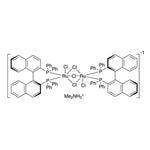 Dimethylammonium dichlorotri(mu-chloro)bis[(S)-(-)-2,2'-bis(diphenylphosphino)-1,1'-binaphthyl]diruthenate(II) [NH2Me2][{RuCl((S)-binap)}2(mu-Cl)3]|44-0511|199541-17-8