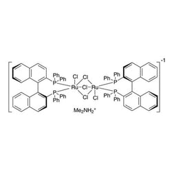 Dimethylammonium dichlorotri(mu-chloro)bis[(S)-(-)-2,2'-bis(diphenylphosphino)-1,1'-binaphthyl]diruthenate(II) [NH2Me2][{RuCl((S)-binap)}2(mu-Cl)3]|44-0511|199541-17-8