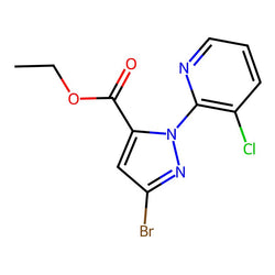 Ethyl 3-bromo-1-(3-chloropyridin-2-yl)-1H-pyrazole-5-carboxylate|CS-0453020|500011-92-7