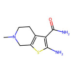 2-Amino-6-methyl-4,5,6,7-tetrahydrothieno[2,3-c]pyridine-3-carboxamide|CS-0037475|24248-69-9