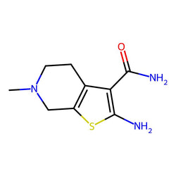 2-Amino-6-methyl-4,5,6,7-tetrahydrothieno[2,3-c]pyridine-3-carboxamide|CS-0037475|24248-69-9