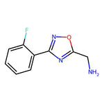 (3-(2-Fluorophenyl)-1,2,4-oxadiazol-5-yl)methanamine|CS-0461780|919017-55-3