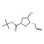 rel-(3R,4S)-tert-Butyl 3-allyl-4-hydroxypyrrolidine-1-carboxylate|CS-W001334|120871-72-9