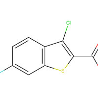 3-Chloro-6-fluoro-1-benzothiophene-2-carboxylic acid|CS-0204361|34576-92-6