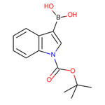 (1-(tert-Butoxycarbonyl)-1H-indol-3-yl)boronic acid|CS-W003297|181365-26-4