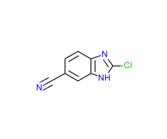 2-Chloro-1H-benzo[d]imidazole-5-carbonitrile|CS-0155763|401567-00-8
