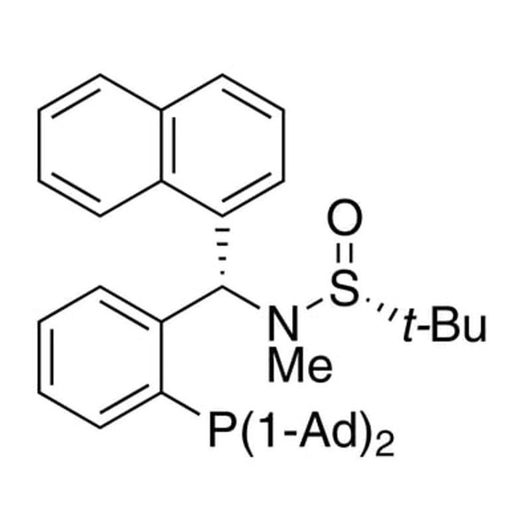 [S(R)]-N-[(S)-[2-(Diadamantanphosphino)phenyl]-1-naphthalenylmethyl]-N,2-dimethyl-2-propanesulfinamide, 95%|15-0051