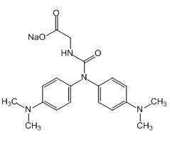 N-[[Bis[4-(dimethylamino)phenyl]amino]carbonyl]glycine monosodium salt, 98%|576974|115871-19-7
