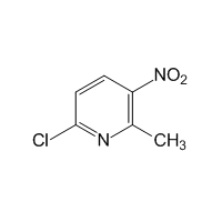 6-Chloro-2-methyl-3-nitropyridine, 97%|202600|22280-60-0