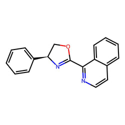 (S)-2-(Isoquinolin-1-yl)-4-phenyl-4,5-dihydrooxazole, 97%, ee: 98%|9222362|2058236-53-4