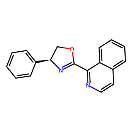 (S)-2-(Isoquinolin-1-yl)-4-phenyl-4,5-dihydrooxazole, 97%, ee: 98%|9222362|2058236-53-4