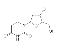 5-Bromo-2'-deoxyuridine, 99%, a nucleoside analog that competes with thymidine for incorporation into DNA. 5-BrdU is commonly used in the detection of proliferating cells|579031|59-14-3