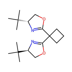(4R,4'R)-2,2'-(Cyclobutane-1,1-diyl)bis(4-(tert-butyl)-4,5-dihydrooxazole)|CS-0179442|2828431-97-4