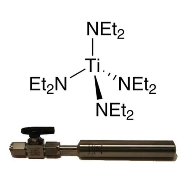 Tetrakis(diethylamino)titanium(IV), 99%, 22-1050, contained in 50 ml Swagelok?  cylinder (96-1070) for CVD/ALD|98-4043|4419-47-0