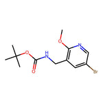 tert-Butyl ((5-bromo-2-methoxypyridin-3-yl)methyl)carbamate|CS-0162406|334016-81-8