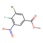 Methyl 3-bromo-4-fluoro-5-nitrobenzoate|CS-0199317|1403483-79-3