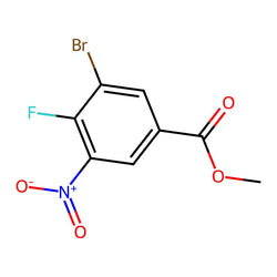 Methyl 3-bromo-4-fluoro-5-nitrobenzoate|CS-0199317|1403483-79-3