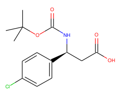 (S)-3-((tert-Butoxycarbonyl)amino)-3-(4-chlorophenyl)propanoic acid|CS-W012136|479064-90-9
