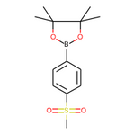 4,4,5,5-Tetramethyl-2-(4-(methylsulfonyl)phenyl)-1,3,2-dioxaborolane|CS-M1424|603143-27-7