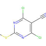 4,6-Dichloro-2-(methylthio)pyrimidine-5-carbonitrile|CS-W020507|33097-13-1