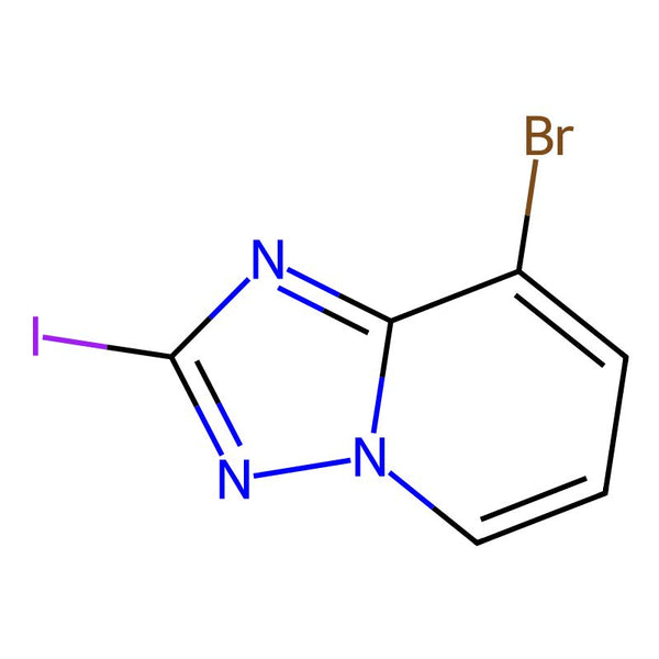 8-Bromo-2-iodo-[1,2,4]triazolo[1,5-a]pyridine|CS-0502499|1206640-83-6