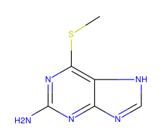 6-(Methylsulfanyl)-7h-purin-2-amine|CS-0261360|1198-47-6