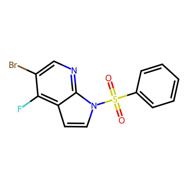 1-(Benzenesulfonyl)-5-bromo-4-fluoro-1H-pyrrolo[2,3-b]pyridine|CS-0004957|1172067-98-9
