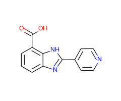 2-(Pyridin-4-yl)-1H-benzo[d]imidazole-7-carboxylic acid|CS-0090686|124340-93-8