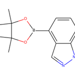 4-(4,4,5,5-Tetramethyl-[1,3,2]dioxaborolan-2-yl)-1H-indazole|CS-W009185|885618-33-7