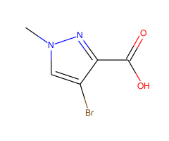 4-Bromo-1-methyl-1H-pyrazole-3-carboxylic acid|CS-W000417|84547-86-4