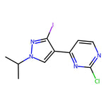 2-Chloro-4-[3-iodo-1-(1-methylethyl)-1H-pyrazol-4-yl]pyrimidine|CS-0010955|1269440-58-5