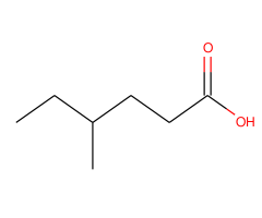 4-Methylhexanoic acid, 98%, reference material|587604|1561-11-1